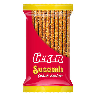 Ülker Sesame Stick Crackers (Susamlı Çubuk Kraker) 40 G